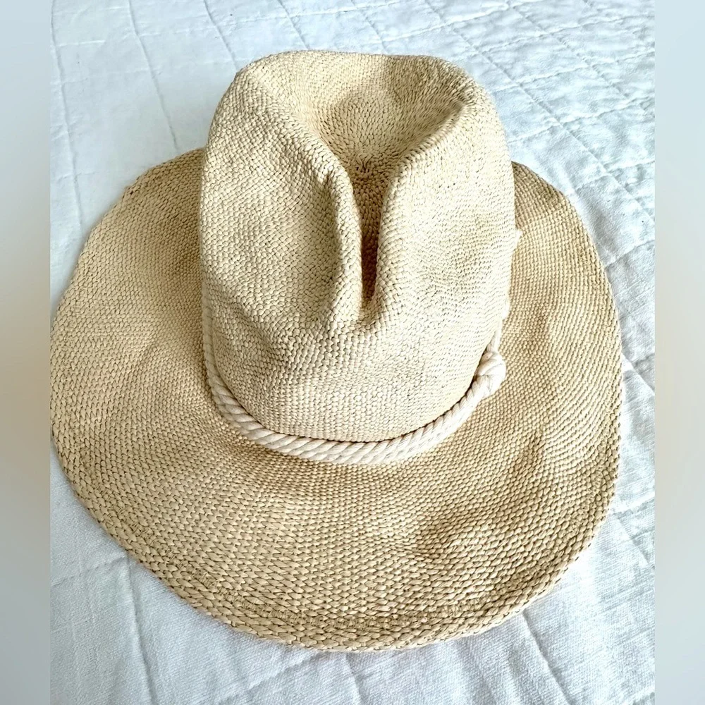 Brixton Ellington Paper Fedora Hat - Picture 2 of 6